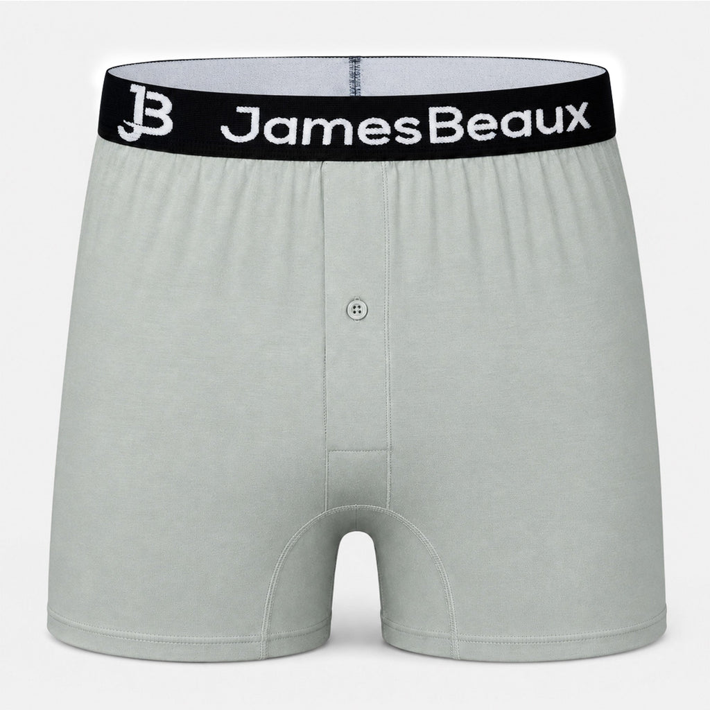 Men's Bamboo Anti-Chafing Boxer Shorts (3-Pack) | Gray