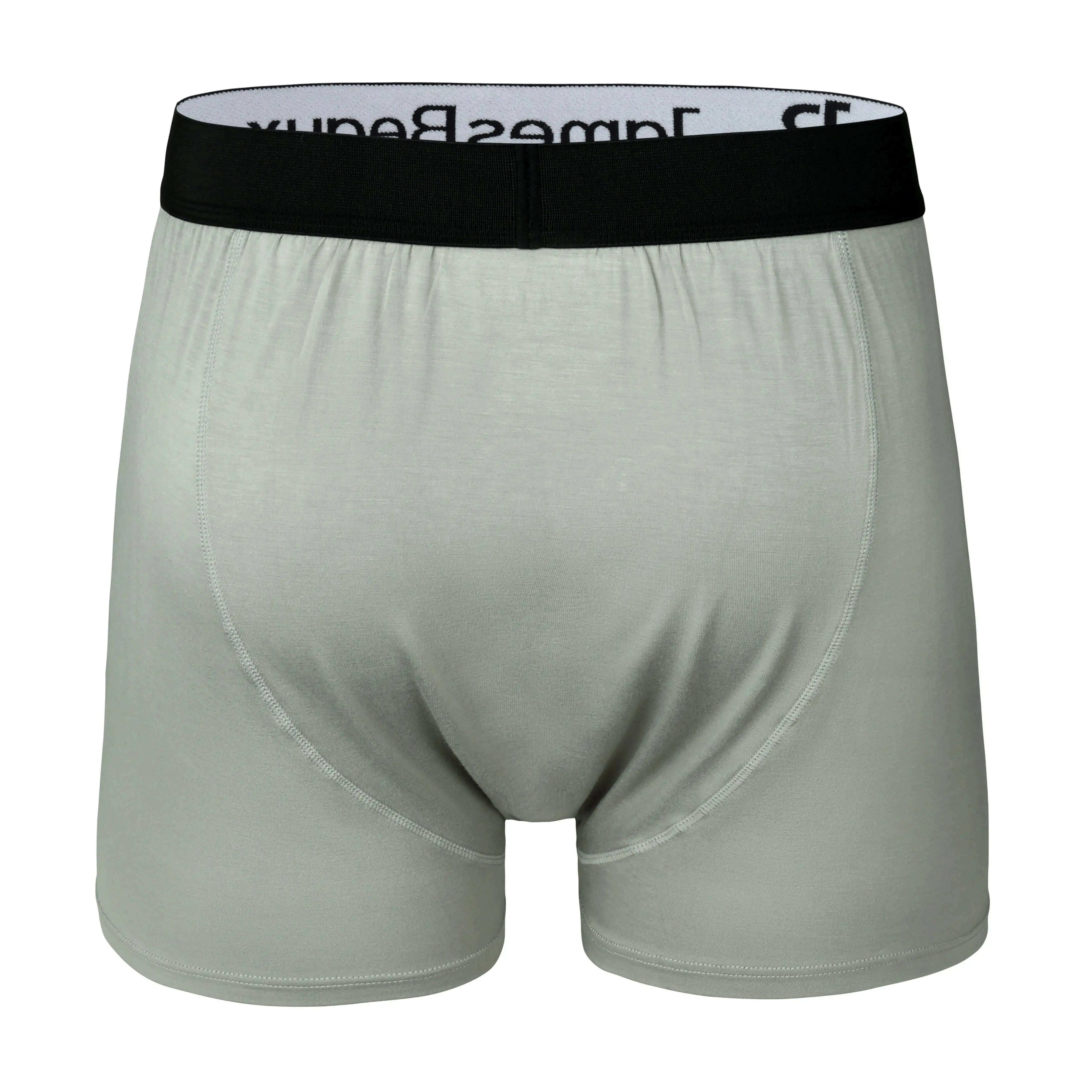 Men's Bamboo Anti-Chafing Boxer Shorts (3-Pack) | Gray