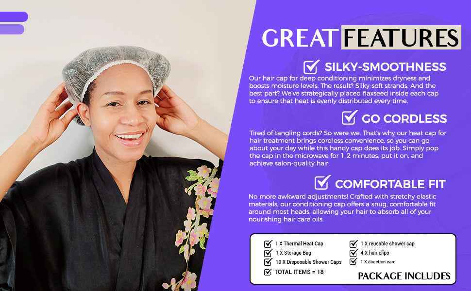 Flaxseed Deep Conditioning Heat Cap