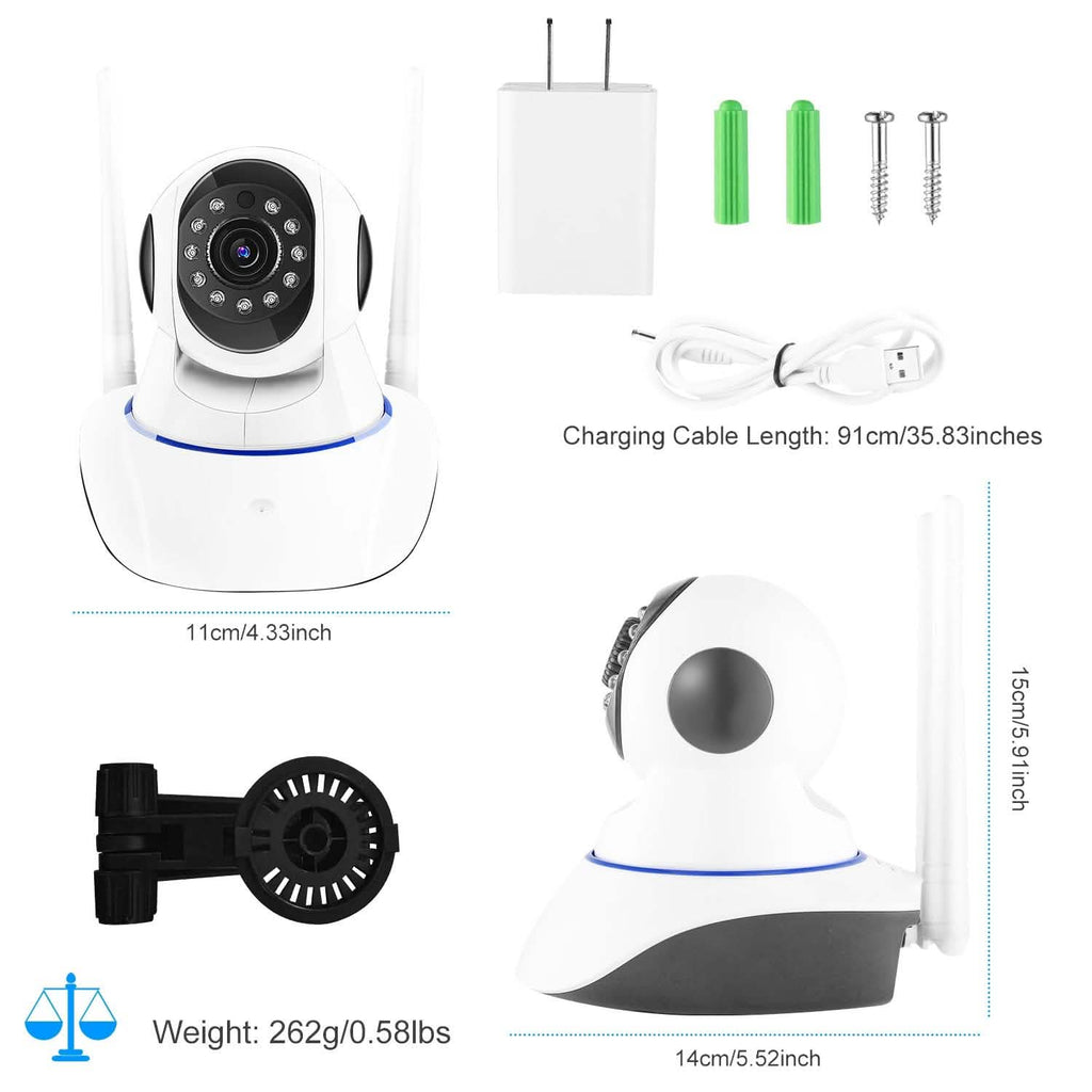 1080P WiFi IP Camera Motion Detection IR Night Vision Camcorder