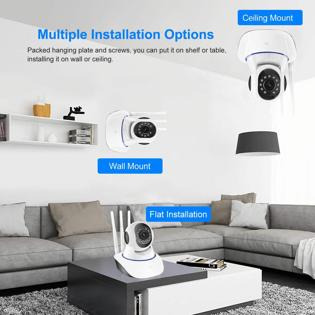 1080P WiFi IP Camera Motion Detection IR Night Vision Camcorder