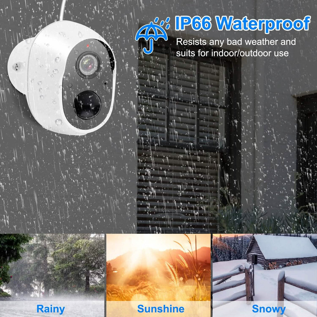 1080P WiFi IP Camera PIR Motion Detection Camcorder