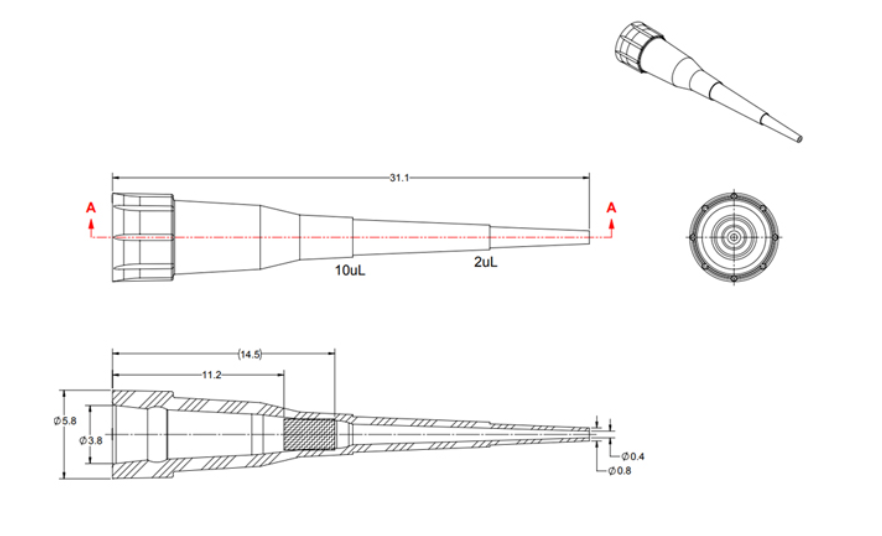 10UL RAININ FILTER TIPS (4,800 Tips)