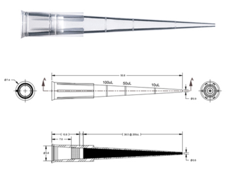 1250UL FILTER TIPS (4,800 Tips)