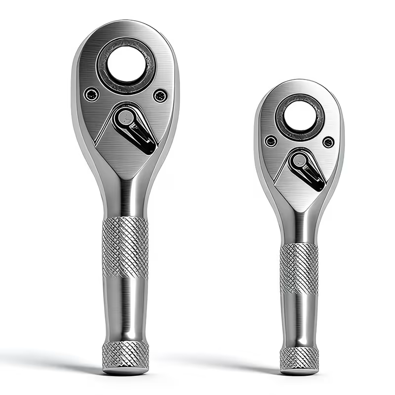 2/10/12/24 PCS Ratcheting Wrench Set SAE Metric - Steel Combination Spanner Kit