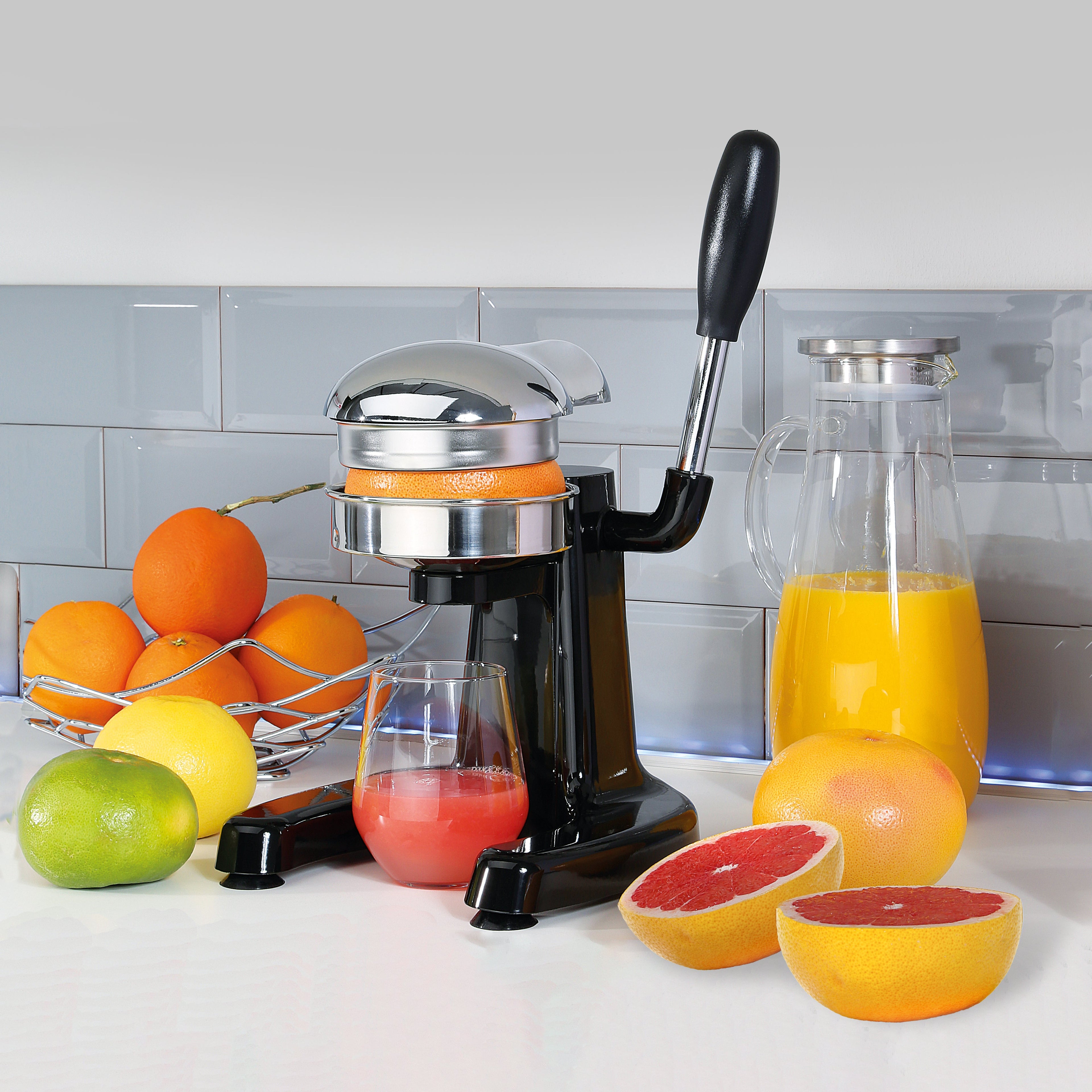 "Positano" Citrus Press, 8" x 9" x 9"