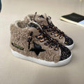 Tan/Brown Sherpa High Top - 7t only