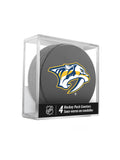 Nashville Predators Hockey Puck Coaster Set