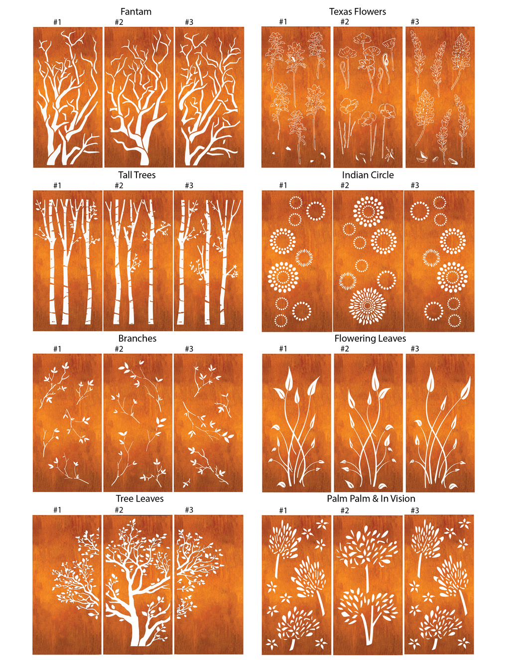 Outdoor Metal Panels (60” & 72”) – Heavy-Duty Steel for Patio, Fence & Backyard