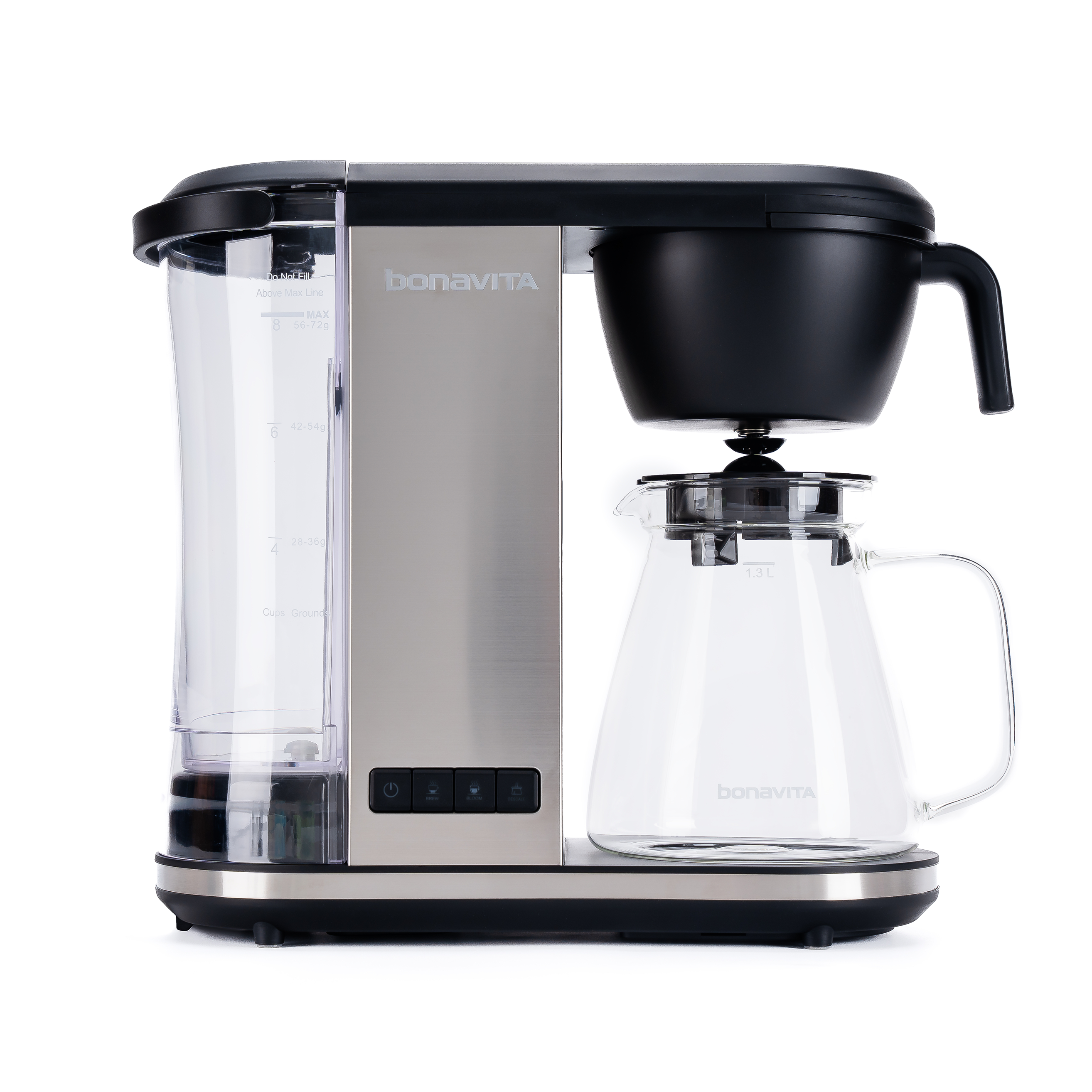 Enthusiast 8-Cup Drip Coffee Brewer with 1.3L Thermal or Glass Carafe