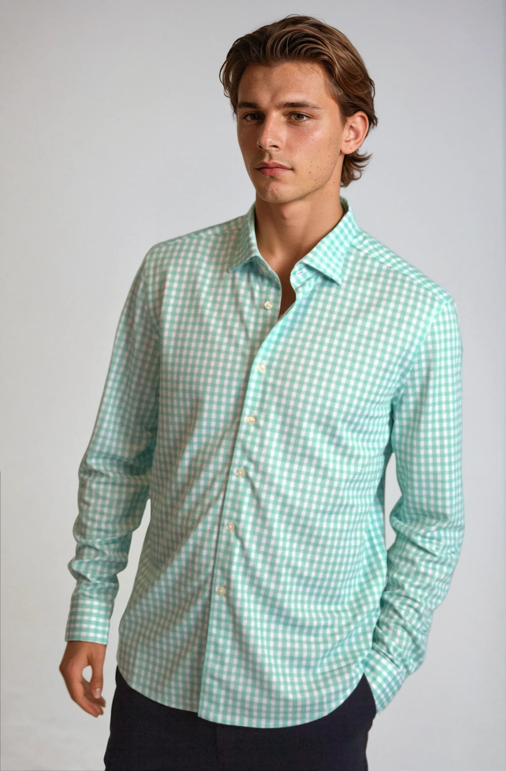Mauro Dress Shirt 2-Pack - Emerald/Blue