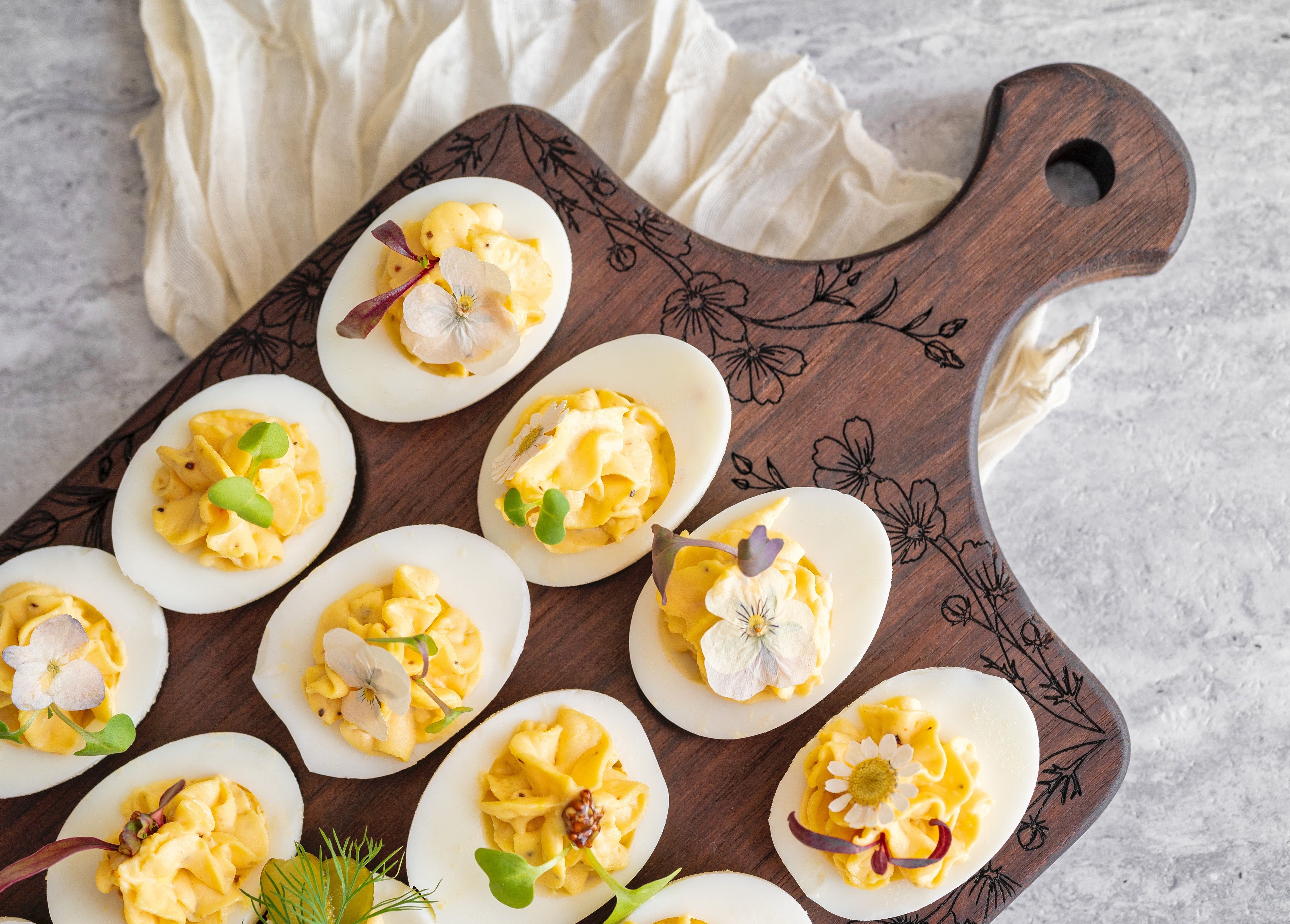 Large Egg Tray - Deviled Egg Serving Board