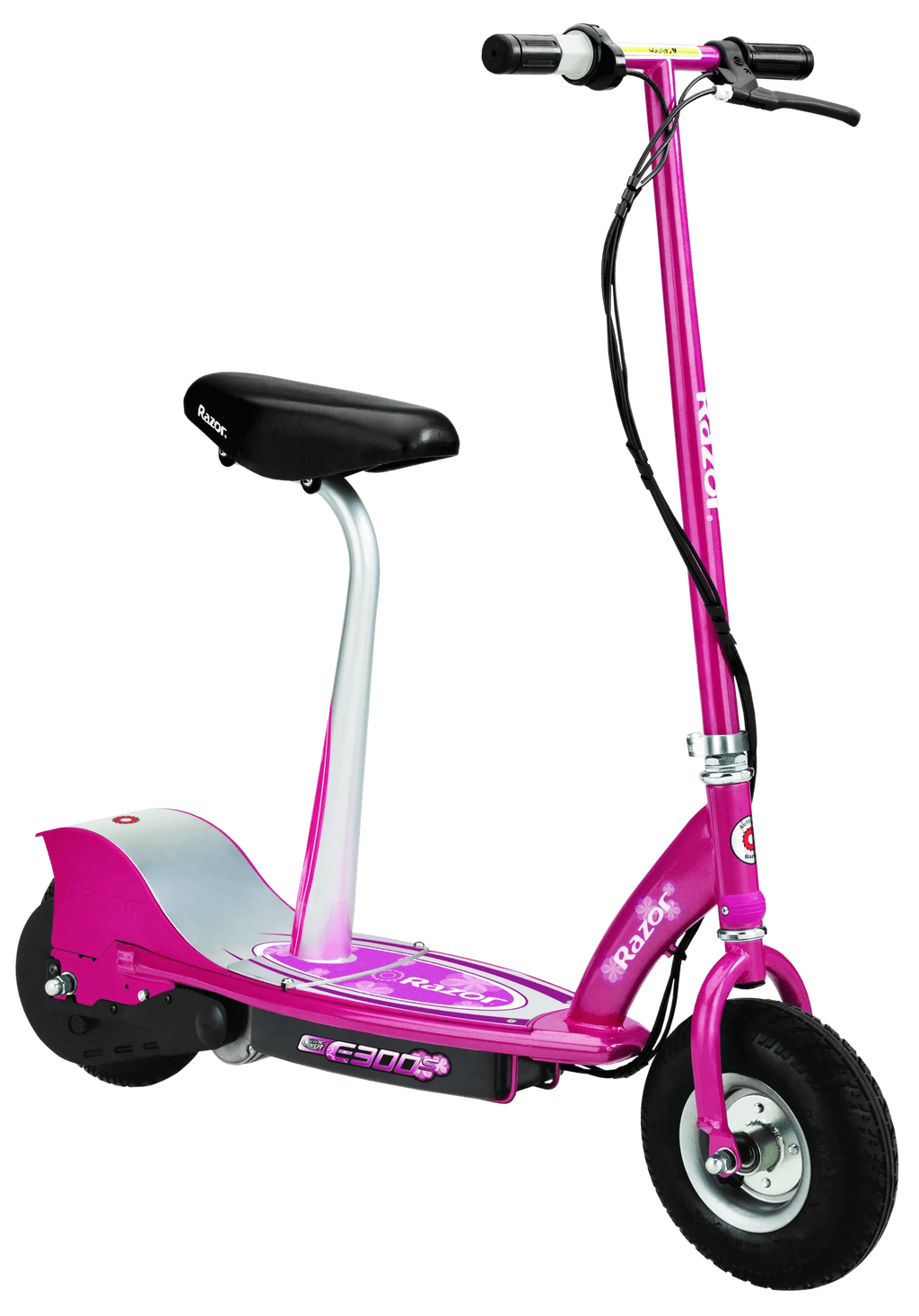 Razor E300S Electric Scooter Seated