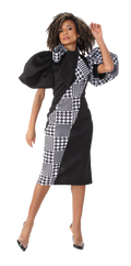 For Her Women Dress 81885C-Black/Hounds