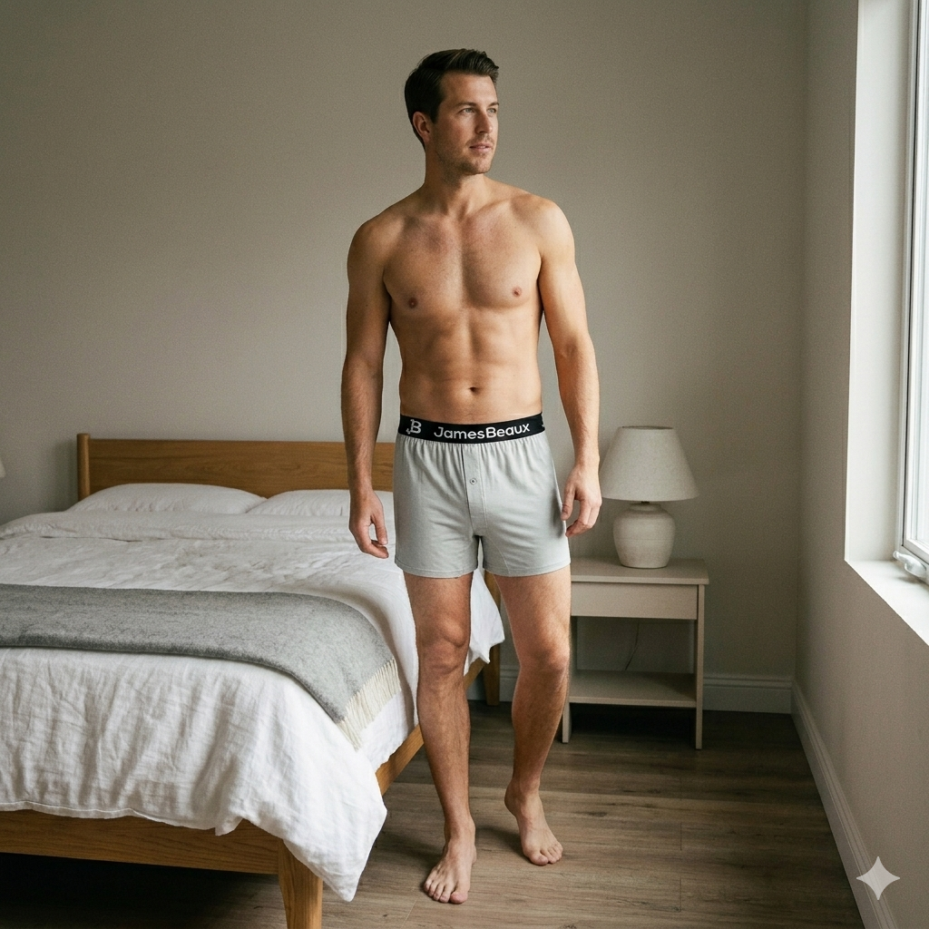Men's Bamboo Anti-Chafing Boxer Shorts (3-Pack) | Gray