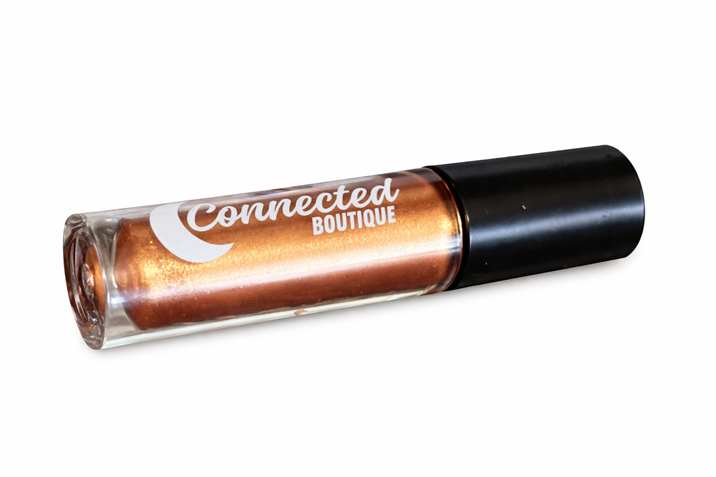 Creative – Brown Lip Gloss Metallic Hydrating High-Shine