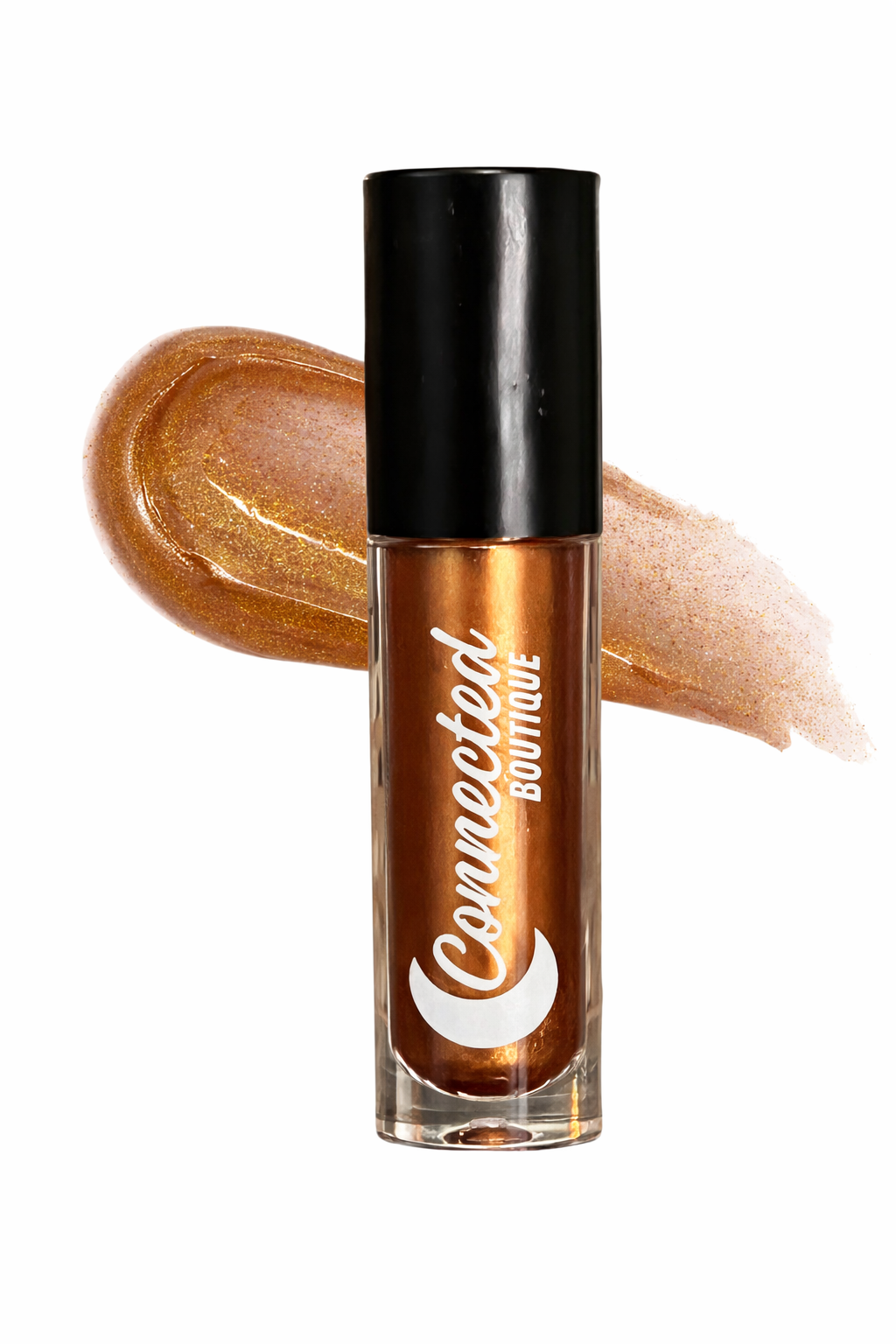 Creative – Brown Lip Gloss Metallic Hydrating High-Shine