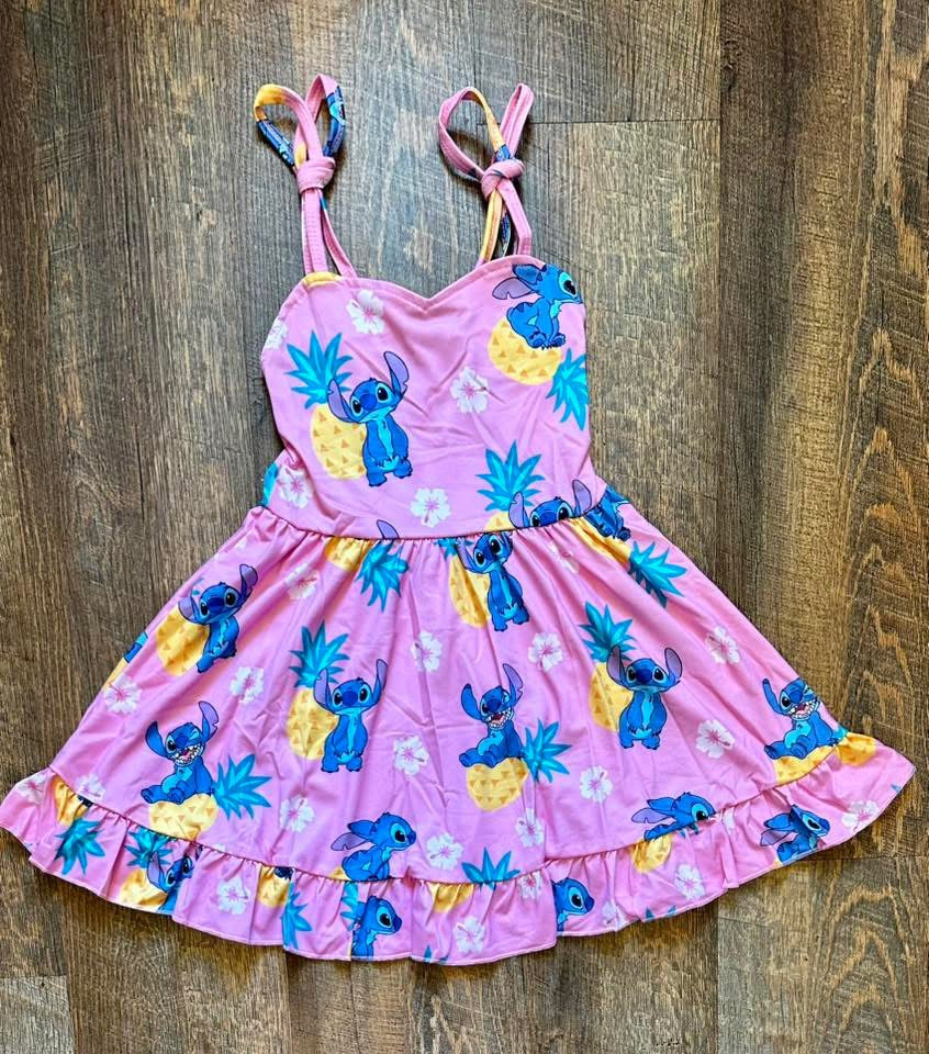 Blue Alien Dress