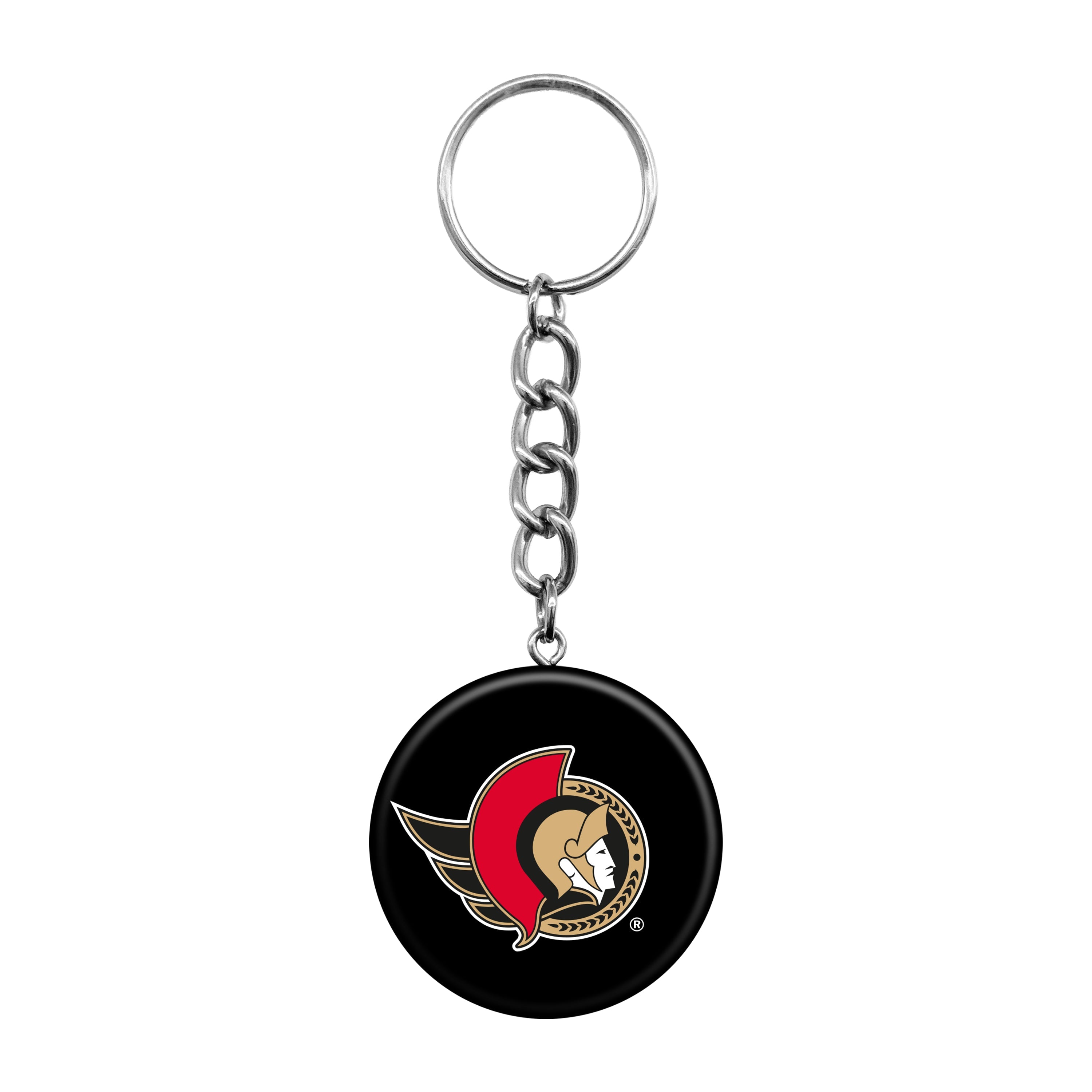 Ottawa Senators Mini Hockey Puck Keychain