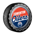 Edmonton Oilers Hockey Puck Bottle Opener