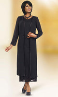 Misty Lane Skirt Suit Suit 13061C-Black