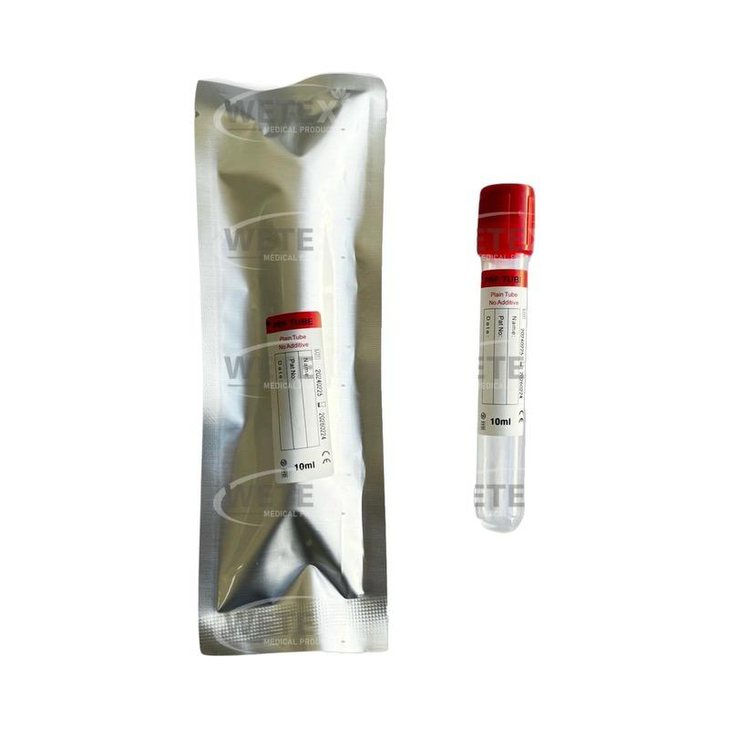 PRF Tubes (Platelet Rich Fibrin) , 10ml Glass,No Additives.