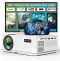 Leisure 470P WiFi 1080P Movie Projector Video Home Theater 250" Display