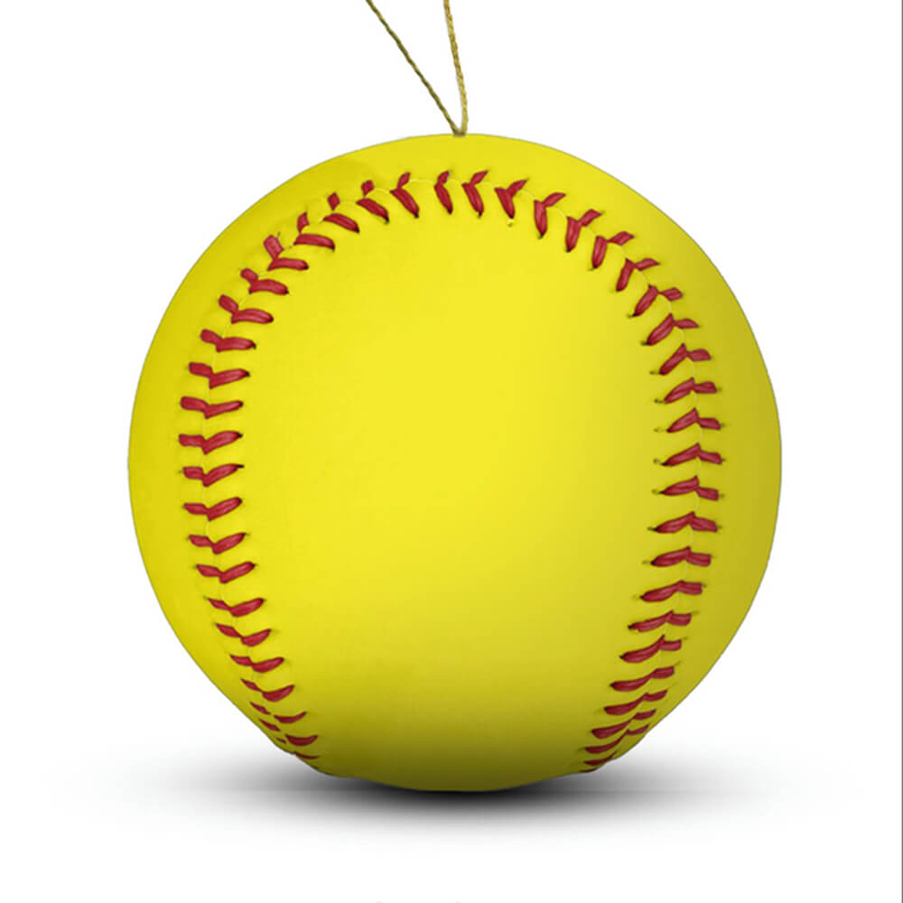 Softball Ornament - Authentic Series