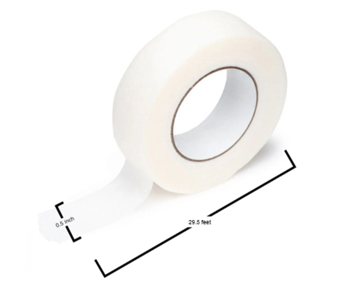 Surgical Paper Tape (0.5" x 29.5'- Small) (720pcs)