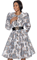 Terramina Church Dress 7050C-Print