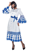 Terramina Church Dress 7062C-Royal