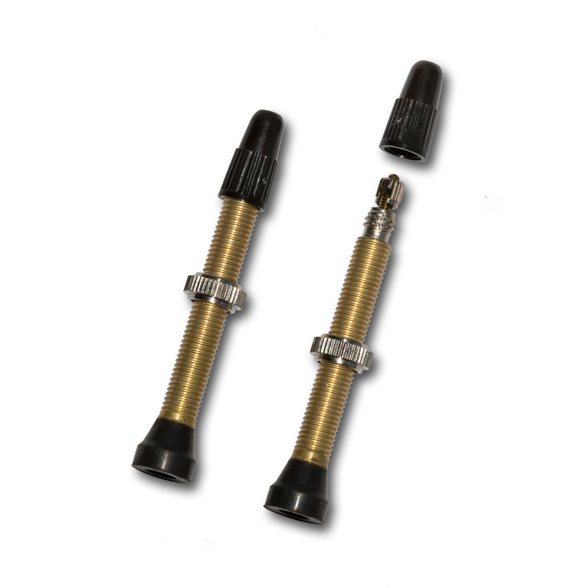 TUBELESS BRASS VALVE PAIR