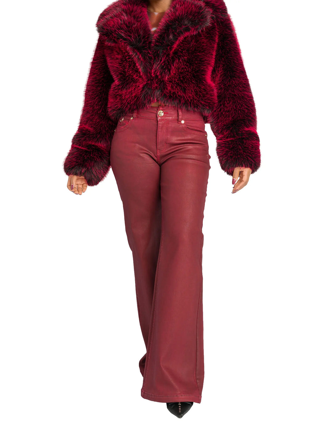 Wide-Leg Jean - Red Delicious