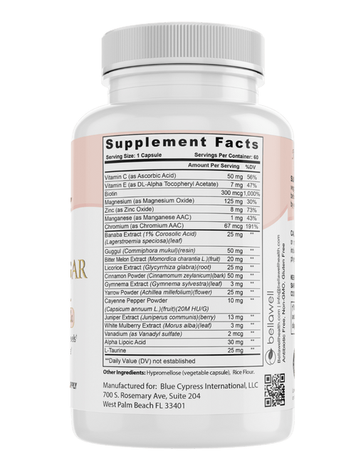 Blood Sugar Balance by Bellawell