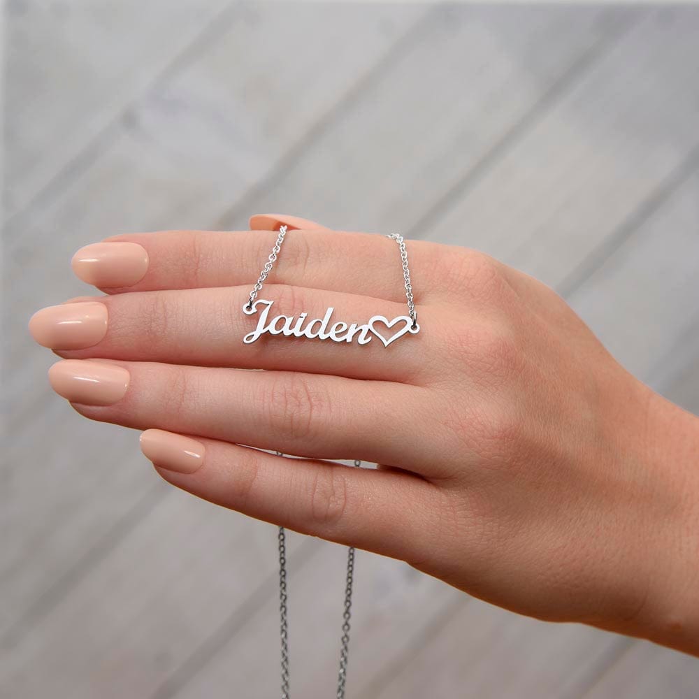 Custom Recovery Name Necklace |  Inspiring Sobriety | Don't Look Back, You're Not Going That Way