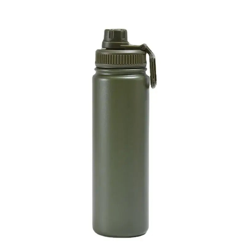 DecorBites™ 750ml Stainless Steel Insulated Sports Water Bottle Vacuum Thermos