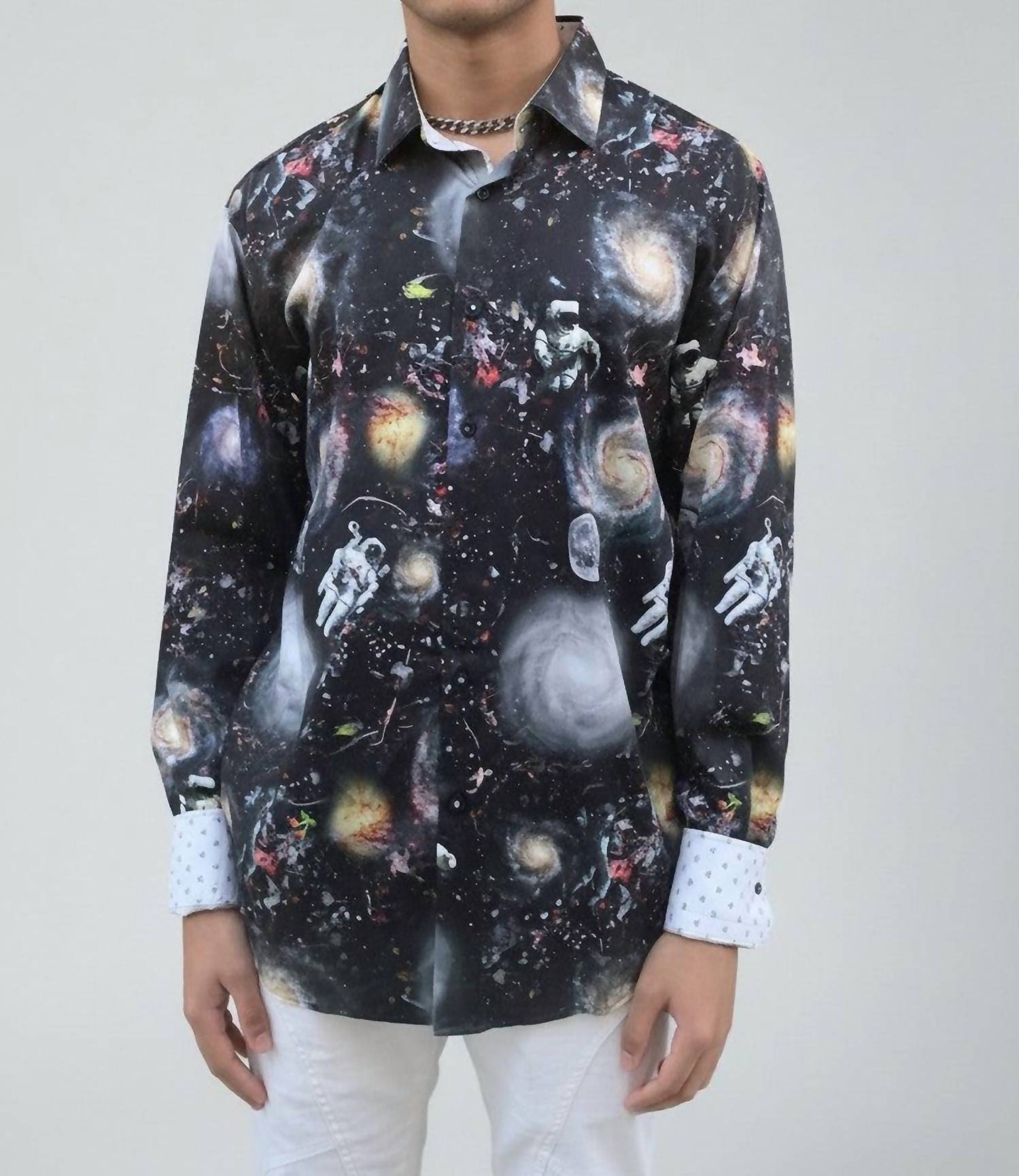 Slim Fit Long Sleeve Dress Shirt