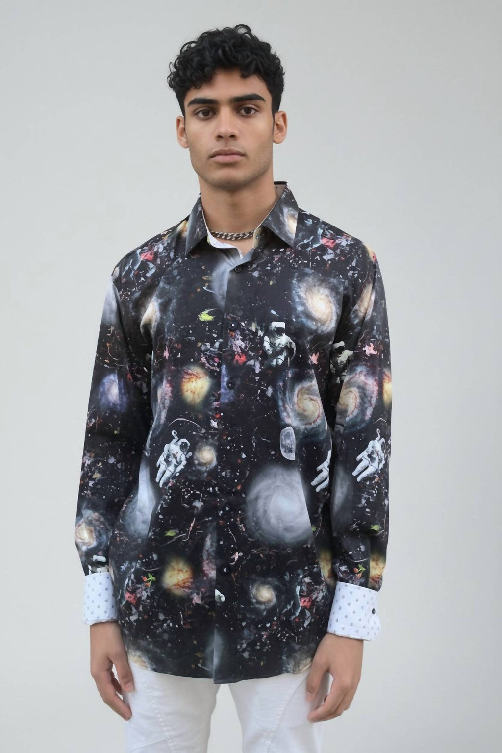 Slim Fit Long Sleeve Dress Shirt