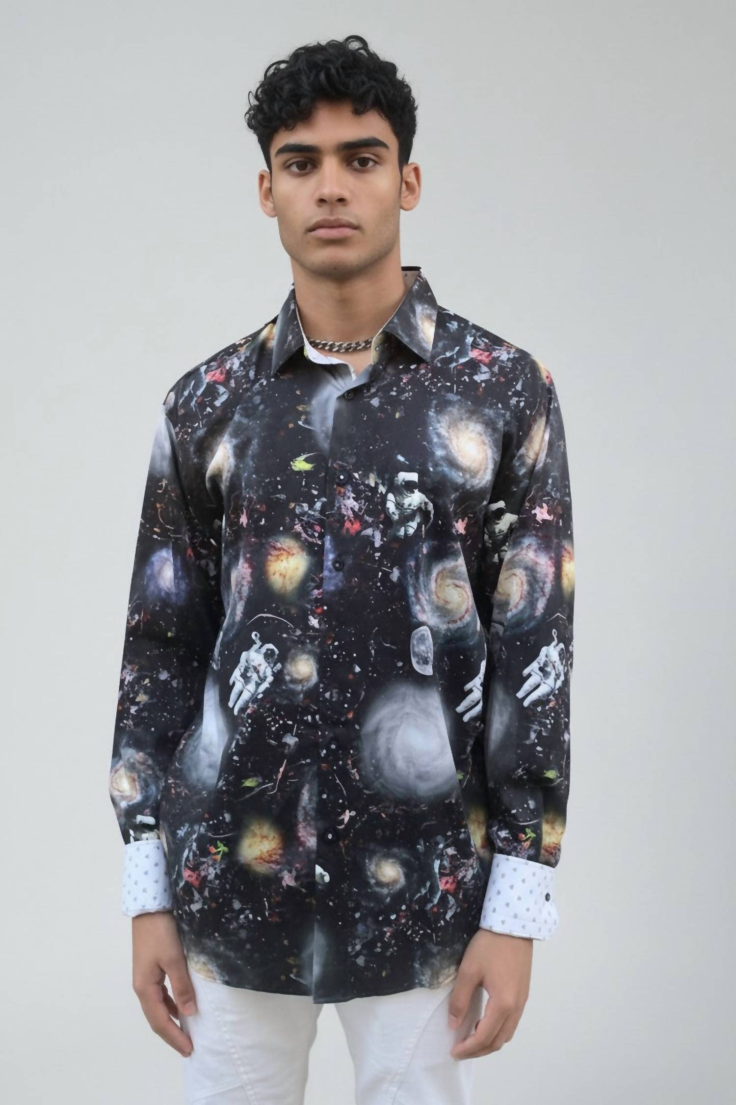Slim Fit Long Sleeve Dress Shirt