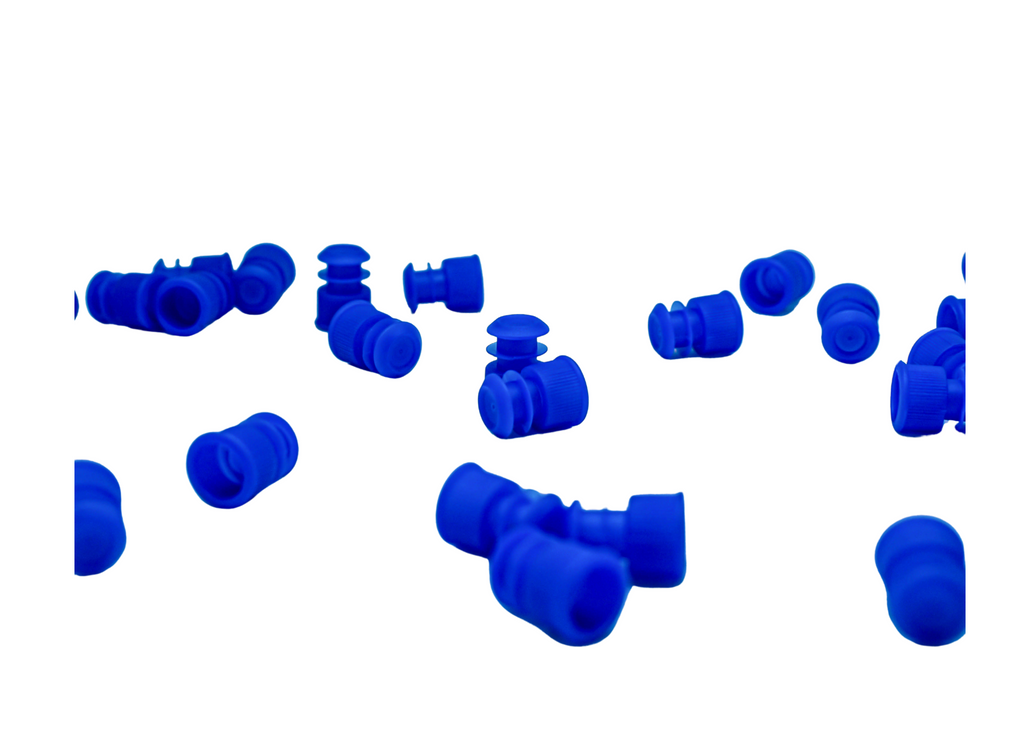 16mm Test Tube Plug Blue Caps Universal Fit